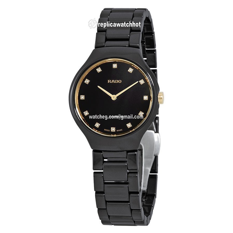 Rado True Thinline Womens watch Quartz Ceramic R27742722