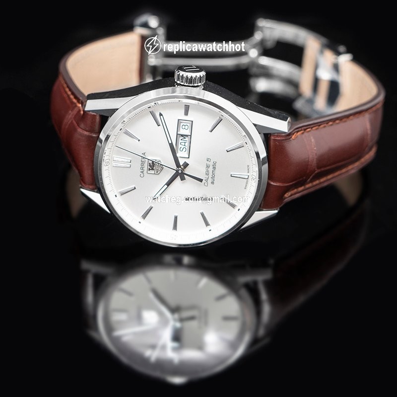 TAG Heuer Carrera Calibre 5 Mens watch Unisex Automatic Steel WAR201B.FC6291