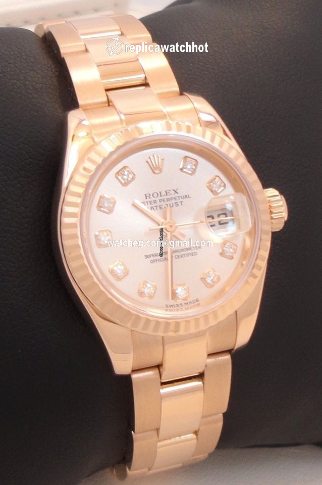 Rolex Lady-Datejust Womens watch Rose gold Automatic 179175