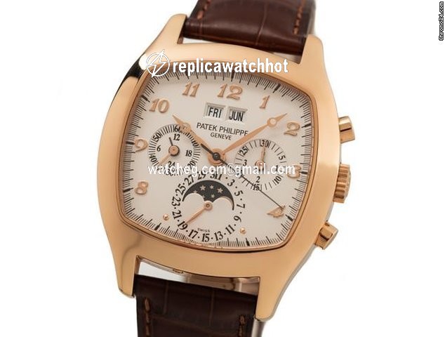 Patek Philippe Mens watch Unisex Manual winding Rose gold 5020R-013