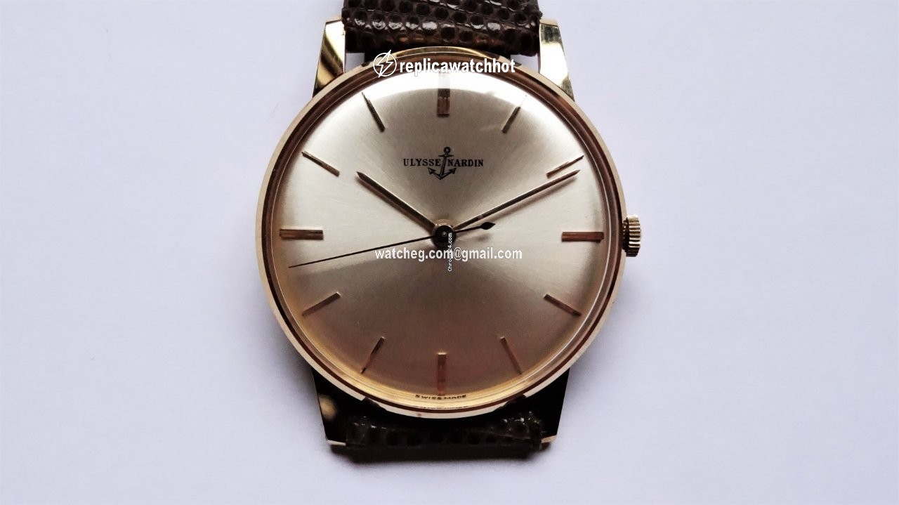 Ulysse Nardin Mens watch Unisex Manual winding Yellow gold 5655 12