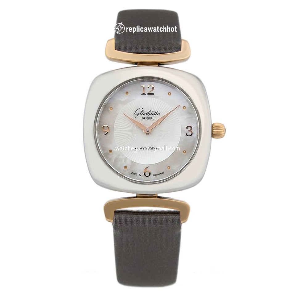 Glashtte Original Pavonina Womens watch Quartz Gold Steel 1-03-02-03-06-34 or 103-02-03-06-34