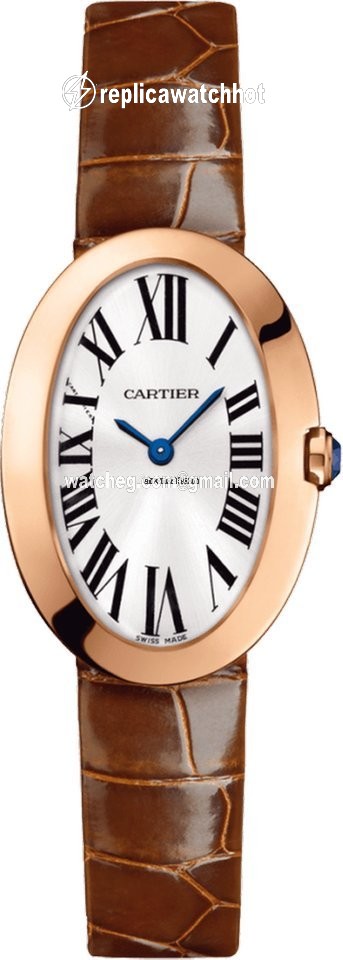 Cartier Baignoire Womens watch Quartz Rose gold W8000017