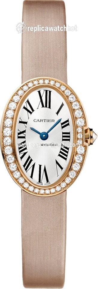 Cartier Baignoire Womens watch Quartz Rose gold WB520028