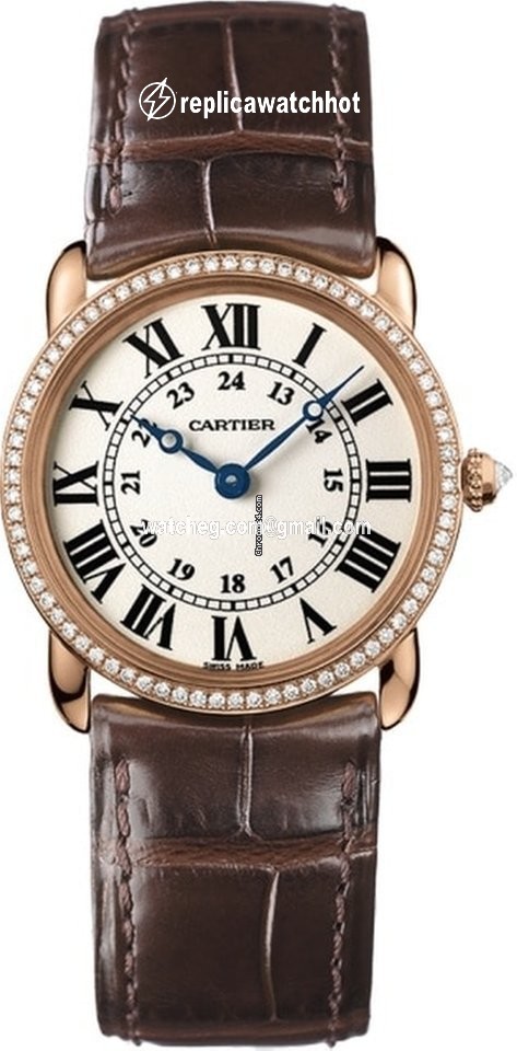Cartier Ronde Louis Cartier Womens watch Quartz Rose gold WR000351