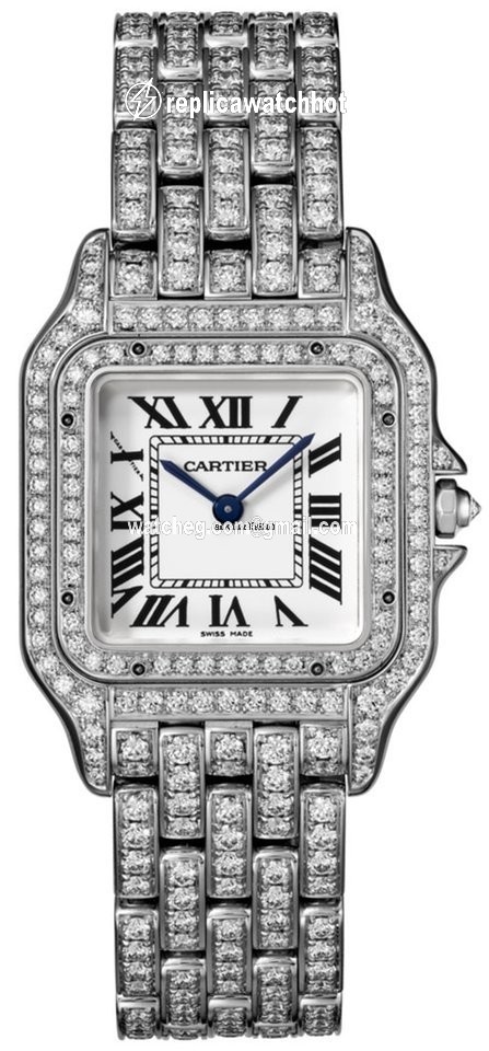 Cartier Panthere Womens watch Quartz White gold HPI01130