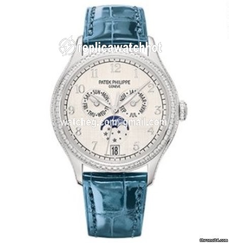 Patek Philippe Annual Calendar Womens watch Automatic White gold 4947G-010