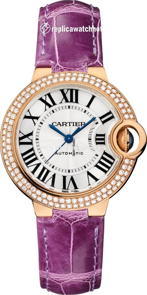 Cartier Ballon Bleu 33mm Womens watch Automatic Rose gold WE902066