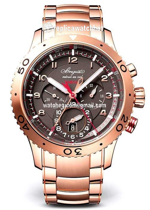 Breguet Type XX - XXI - XXII Mens watch Unisex Automatic Rose gold 3880BR Z2 RXV
