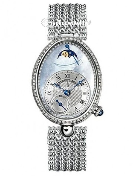 Breguet Reine de Naples Automatic White gold 8908BB 52 J20 D000