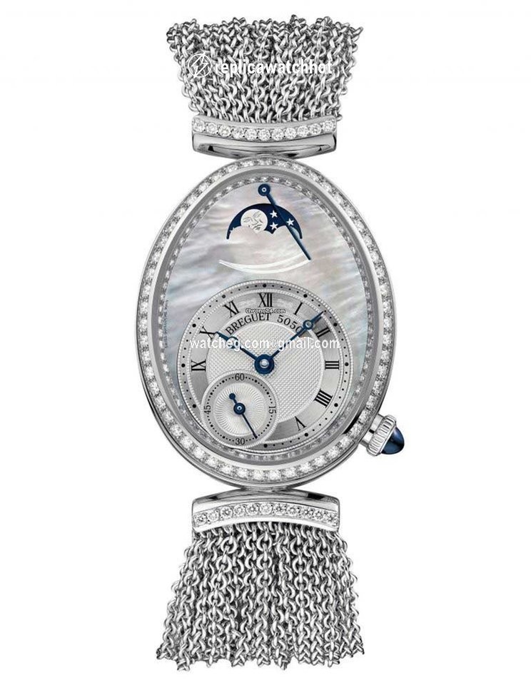 Breguet Reine de Naples Automatic White gold 8908BB 5T J70 D0DD