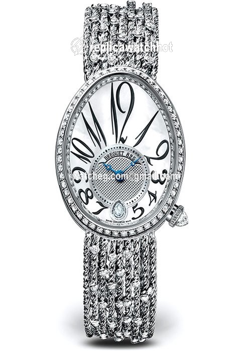 Breguet Reine de Naples White gold 8918BB 58 J31 D0DD