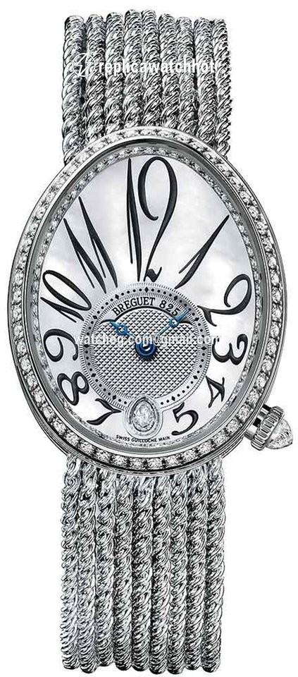 Breguet Reine de Naples White gold 8918BB 58 J39 D00D