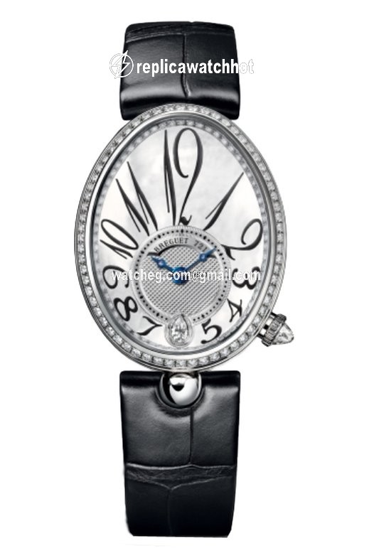 Breguet Reine de Naples White gold 8918BB 58 964 D00D