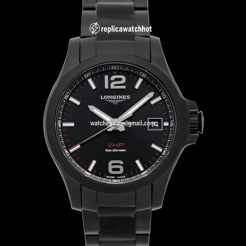 Longines Conquest Mens watch Unisex Quartz Steel L37162566