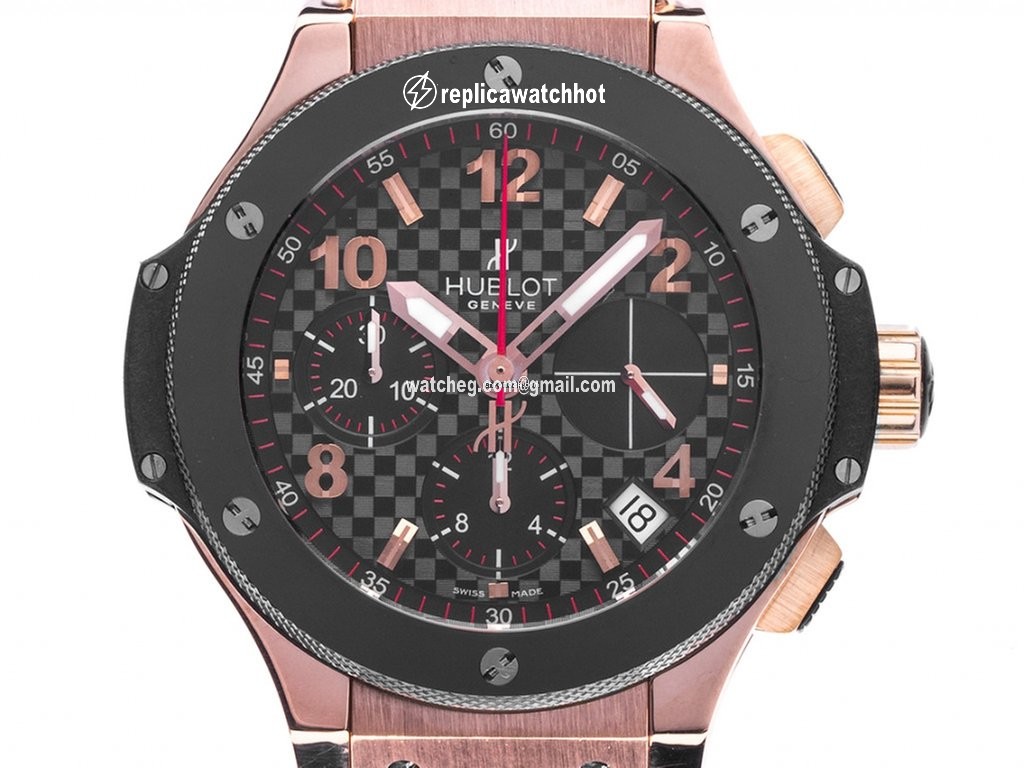 Hublot Big Bang 41 mm Mens watch Unisex Automatic Rose gold 341.PB.131