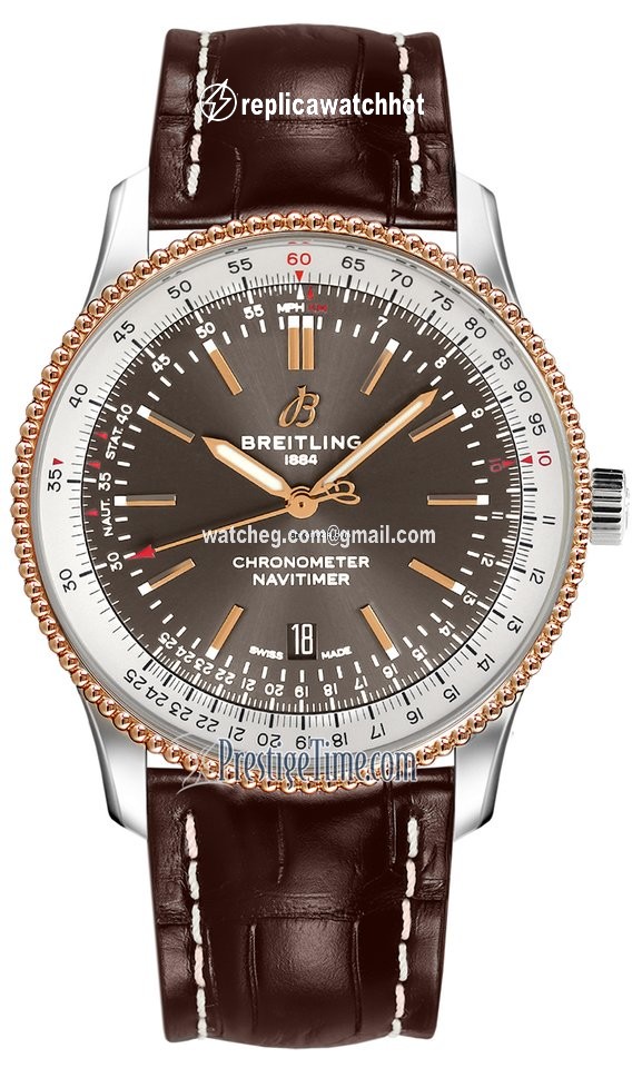 Breitling Navitimer Mens watch Unisex Automatic Gold Steel u17326211m1p2