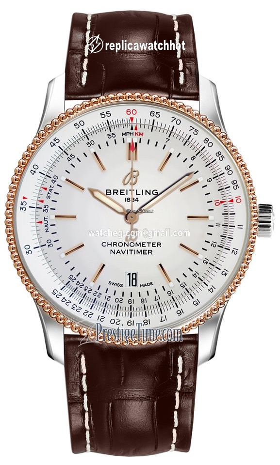Breitling Navitimer Mens watch Unisex Automatic Gold Steel u17326211g1p2