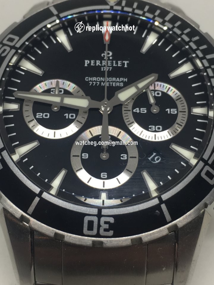 Perrelet Seacraft Mens watch Unisex Automatic Steel A1054 B