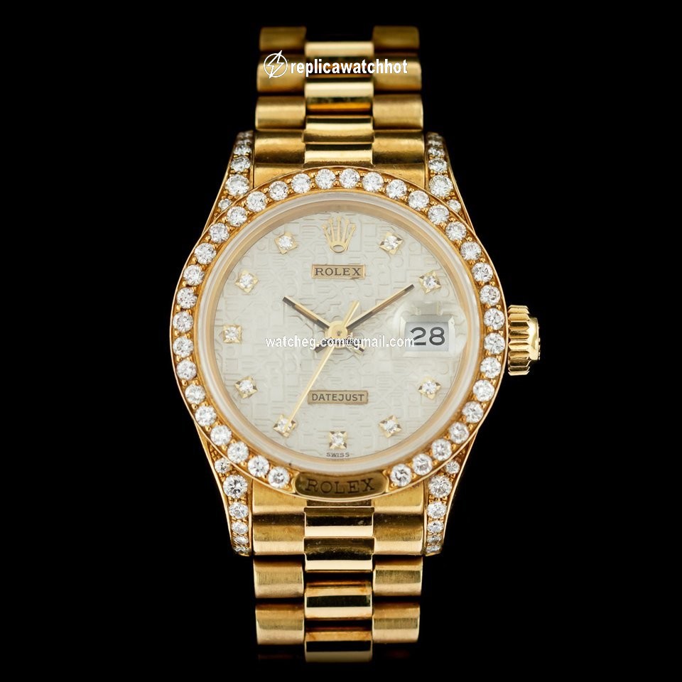 Rolex Lady-Datejust Womens watch Yellow gold Automatic 69158