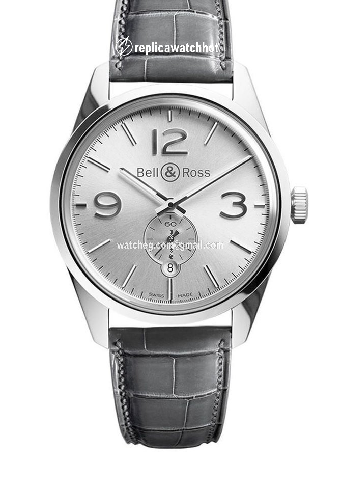 Bell & Ross Vintage Mens watch Unisex Automatic Steel BRG123-WH-ST SCR