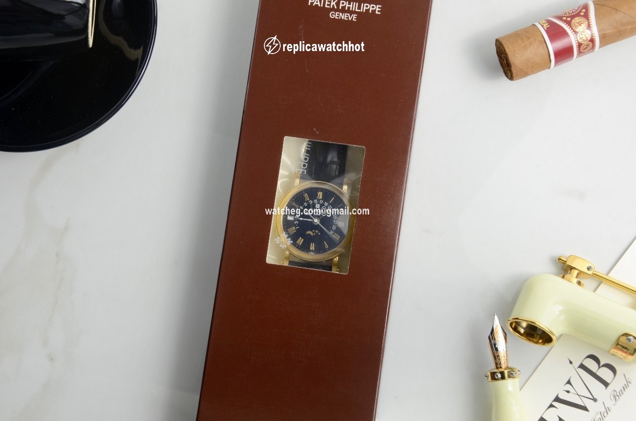 Patek Philippe Perpetual Calendar Mens watch Unisex Automatic Yellow gold 5059J-017