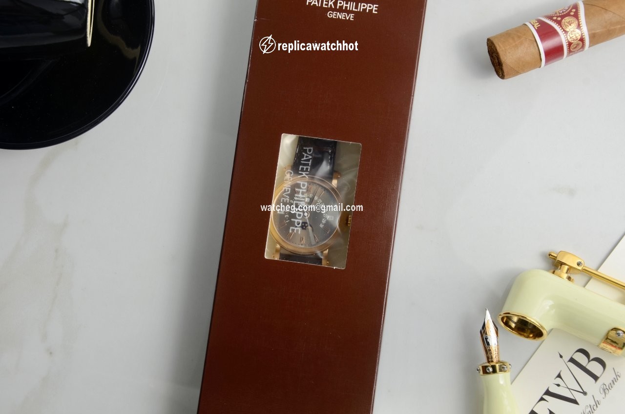 Patek Philippe Perpetual Calendar Mens watch Unisex Automatic Rose gold 5059R-017