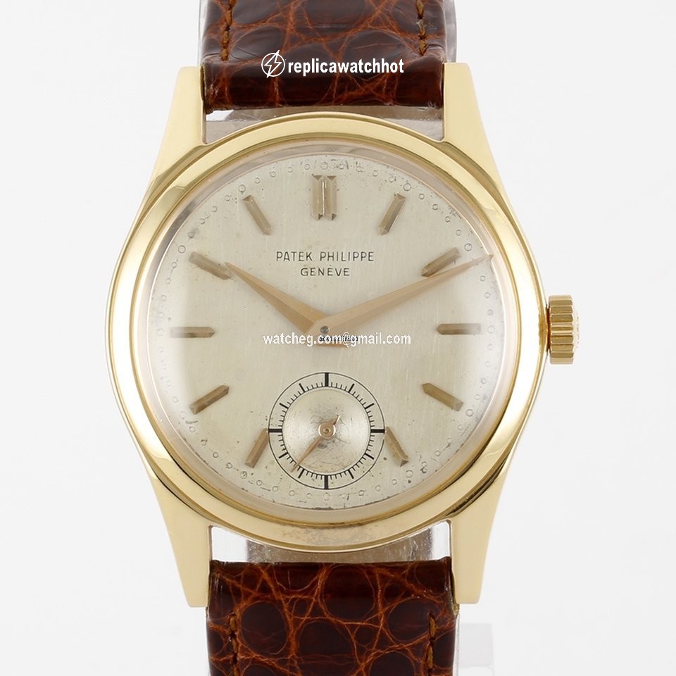 Patek Philippe Calatrava Manual winding Rose gold 2483