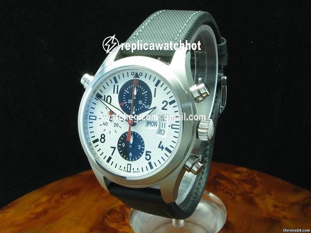 IWC Pilot Double Chronograph Automatic Steel 371803