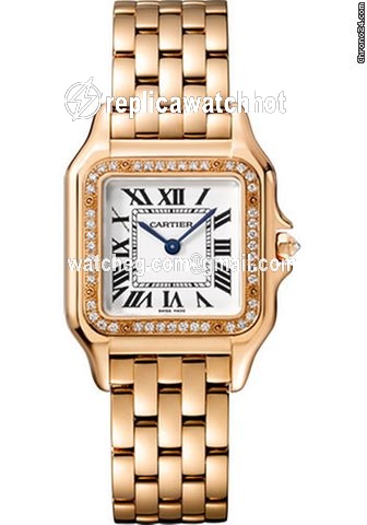Cartier Panthere Womens watch Quartz Rose gold WJPN0009