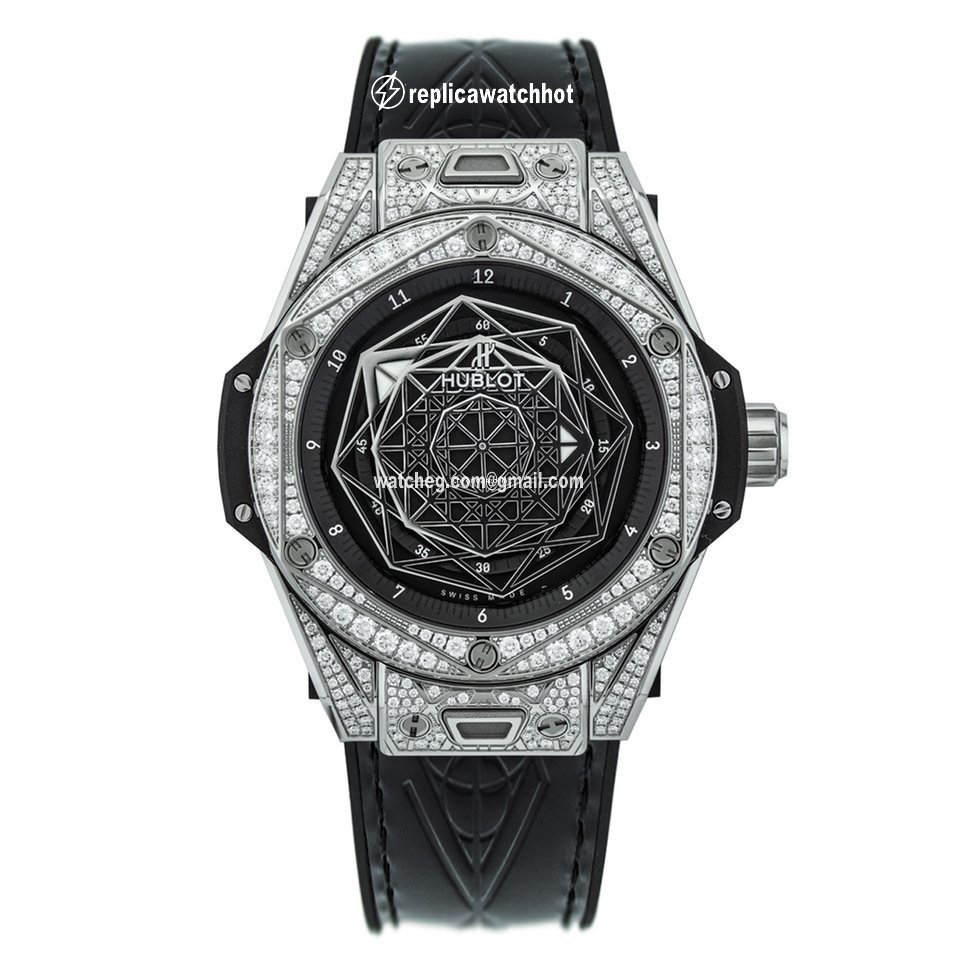 Hublot Big Bang Sang Bleu Mens watch Unisex Automatic Steel 465.SS.1117.VR.1704.MXM18