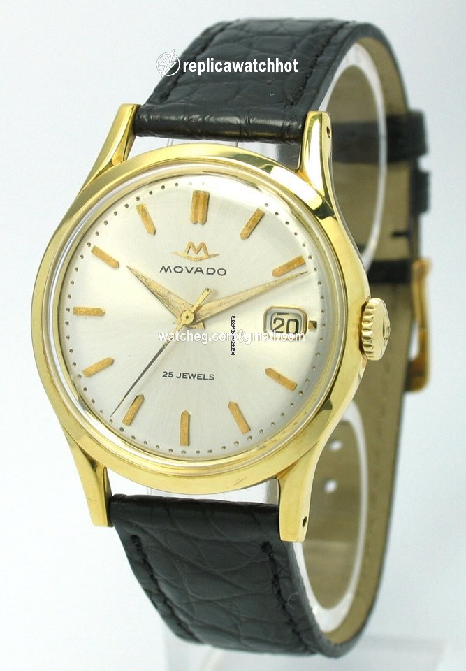 Movado Mens watch Unisex Automatic Yellow gold 1279