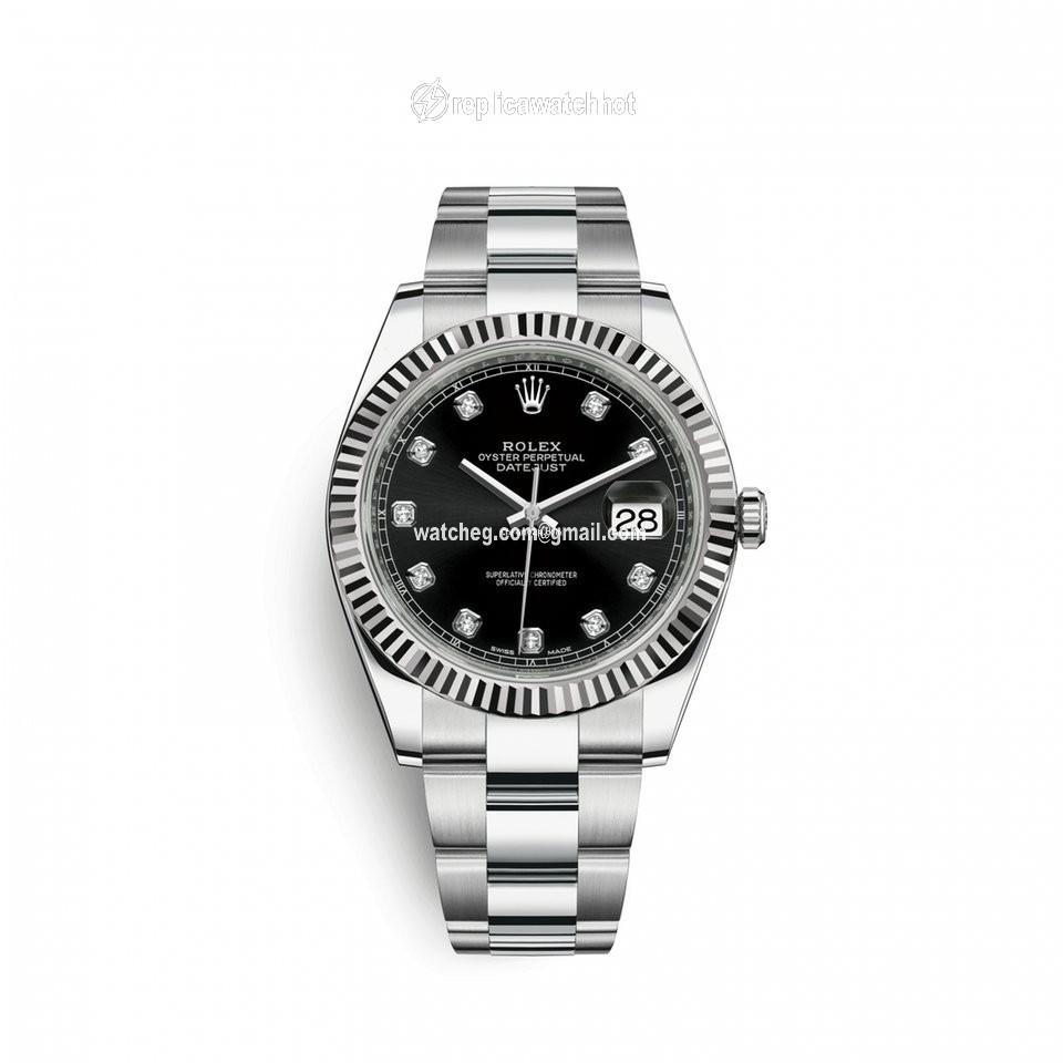 Rolex Datejust 41 Mens watch Unisex Gold Steel Automatic 1263340011