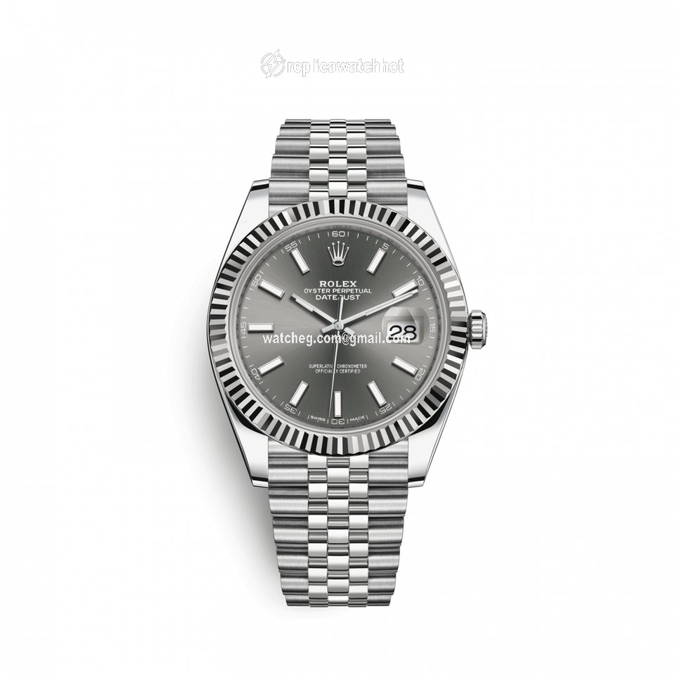 Rolex Datejust 41 Mens watch Unisex Gold Steel Automatic 1263340014