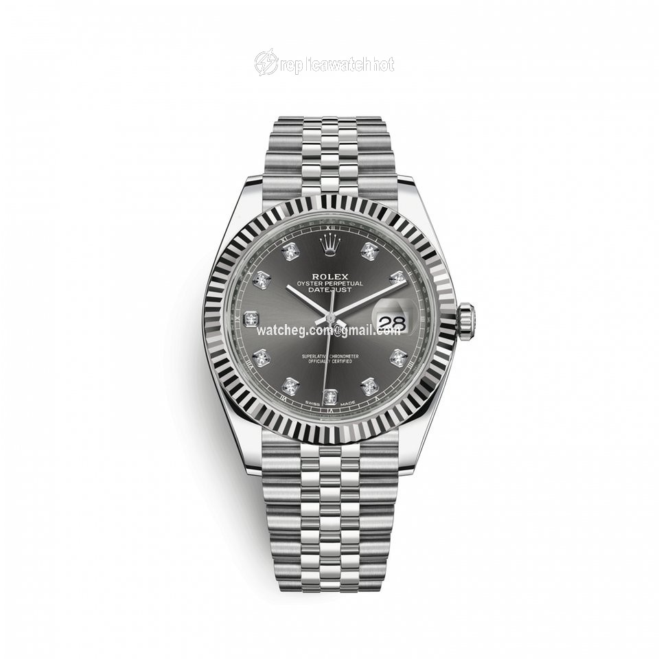 Rolex Datejust 41 Mens watch Unisex Gold Steel Automatic 1263340006