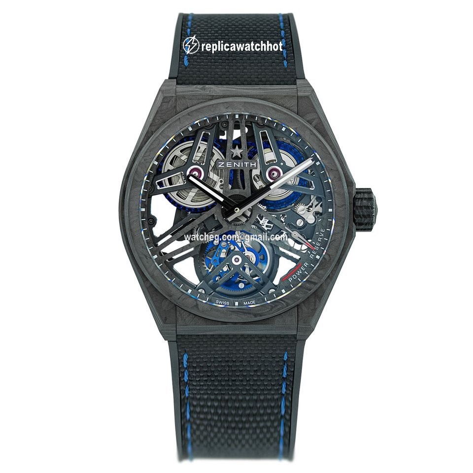 Zenith Mens watch Unisex Manual winding Carbon 10.9000.4805 78.R916