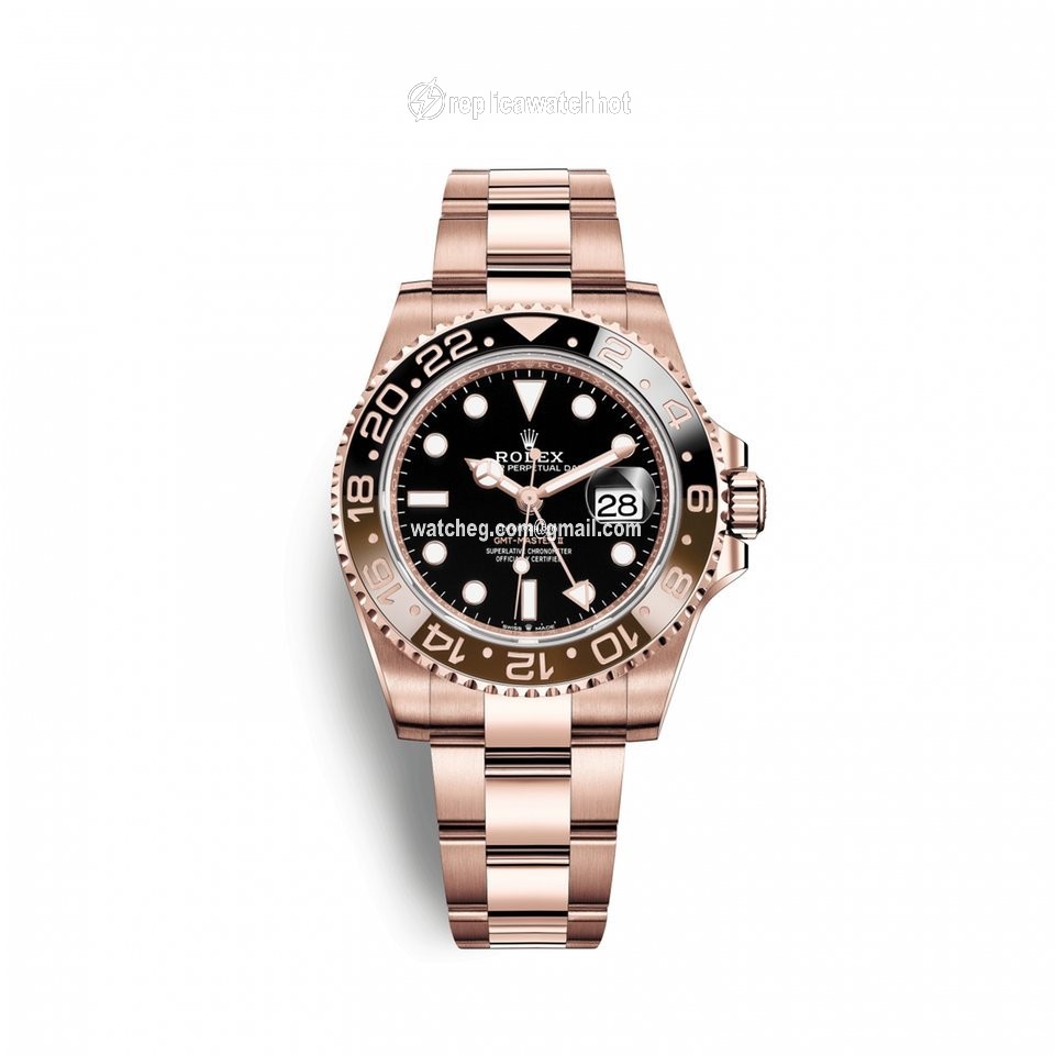 Rolex GMT-Master II Mens watch Unisex Rose gold Automatic 126715CHNR0001