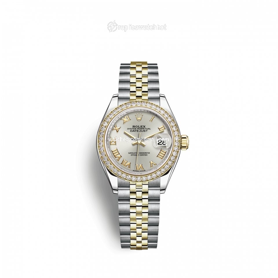Rolex Lady-Datejust Womens watch Gold Steel Automatic 279383RBR0005