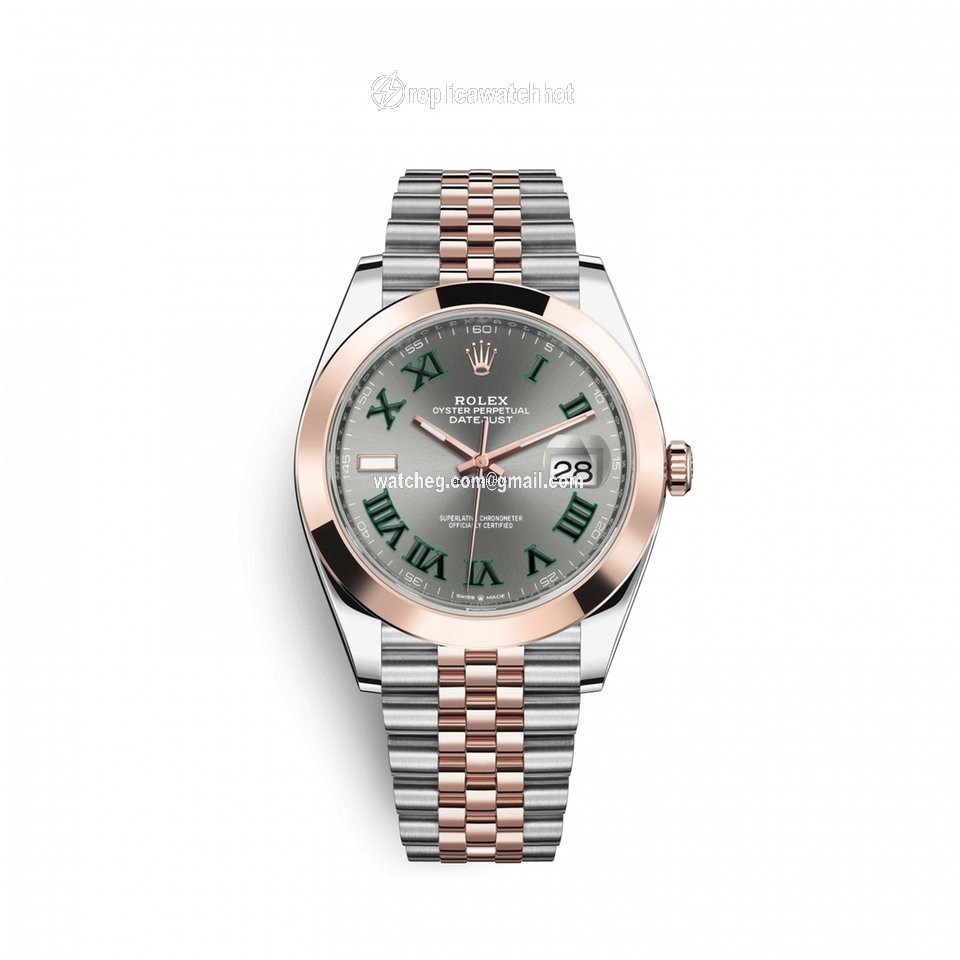 Rolex Datejust 41 Mens watch Unisex Gold Steel Automatic 1263010016