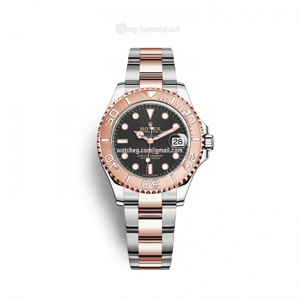 Rolex Yacht-Master 37 Mens watch Unisex Gold Steel Automatic 2686210004