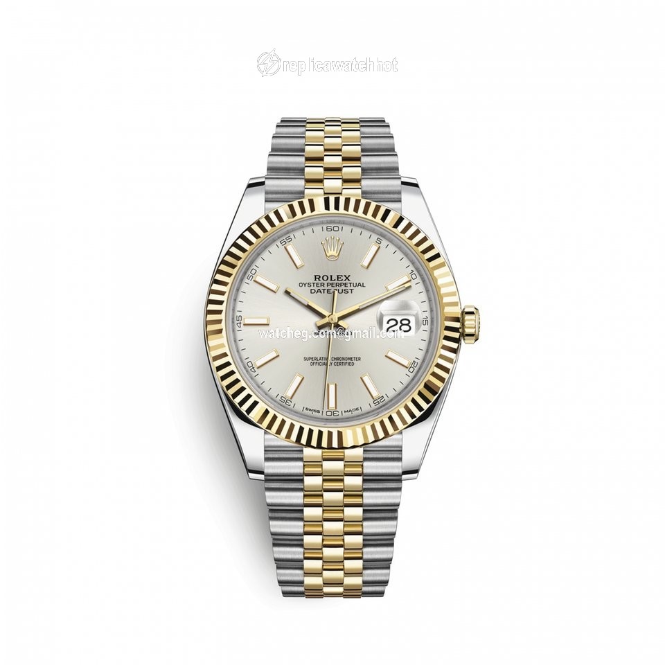 Rolex Datejust 41 Mens watch Unisex Gold Steel Automatic 1263330002