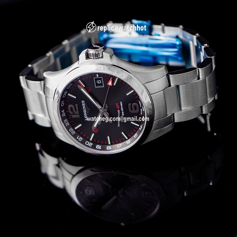 Longines Conquest Mens watch Unisex Quartz Steel L37184566
