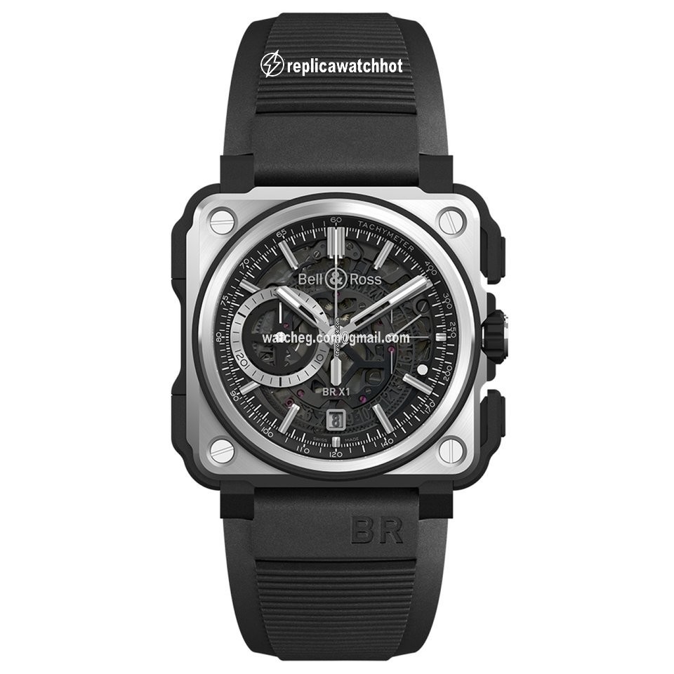 Bell & Ross BR-X1 Mens watch Unisex Automatic Titanium BRX1CETIBLC