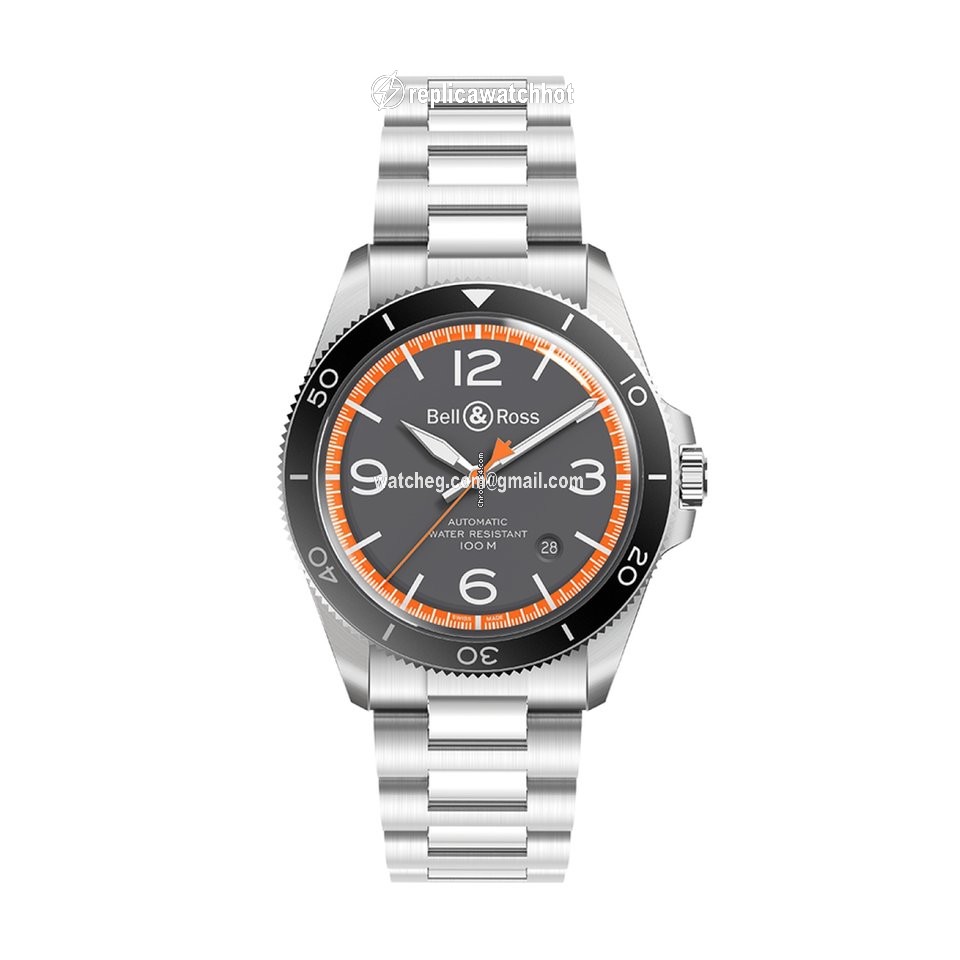 Bell & Ross BR V2 Mens watch Unisex Automatic Steel BRV292ORAST SST