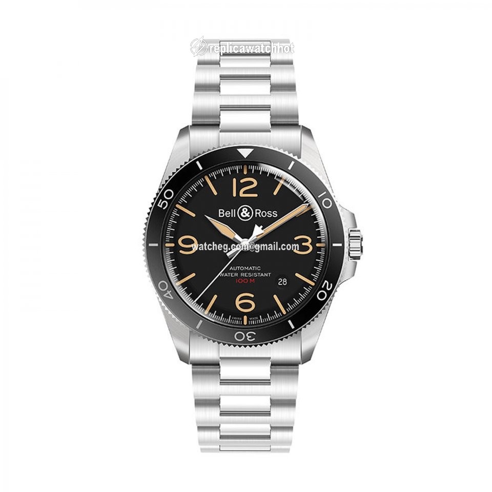 Bell & Ross BR V2 Mens watch Unisex Automatic Steel BRV292HERST SST