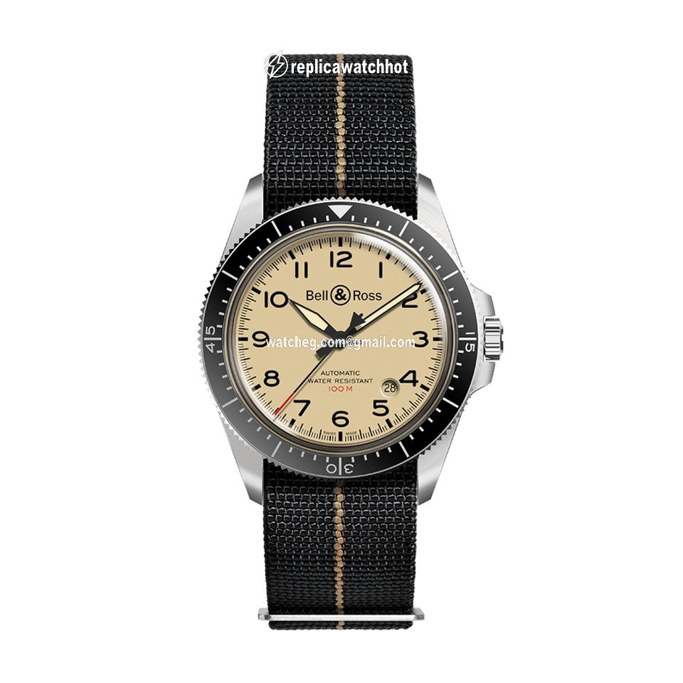 Bell & Ross BR V2 Mens watch Unisex Automatic Steel BRV292BEIST SF