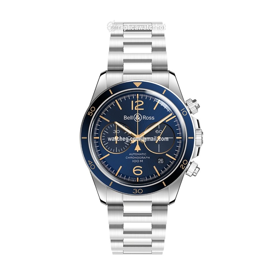 Bell & Ross BR V2 Mens watch Unisex Automatic Steel BRV294BUGST SST