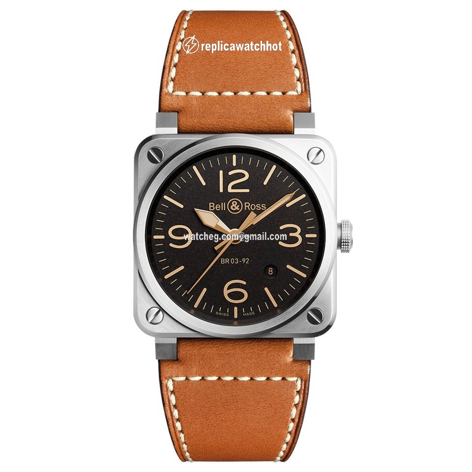 Bell & Ross BR 03-92 Steel Mens watch Unisex Automatic Steel BR0392STGHE SCA 2