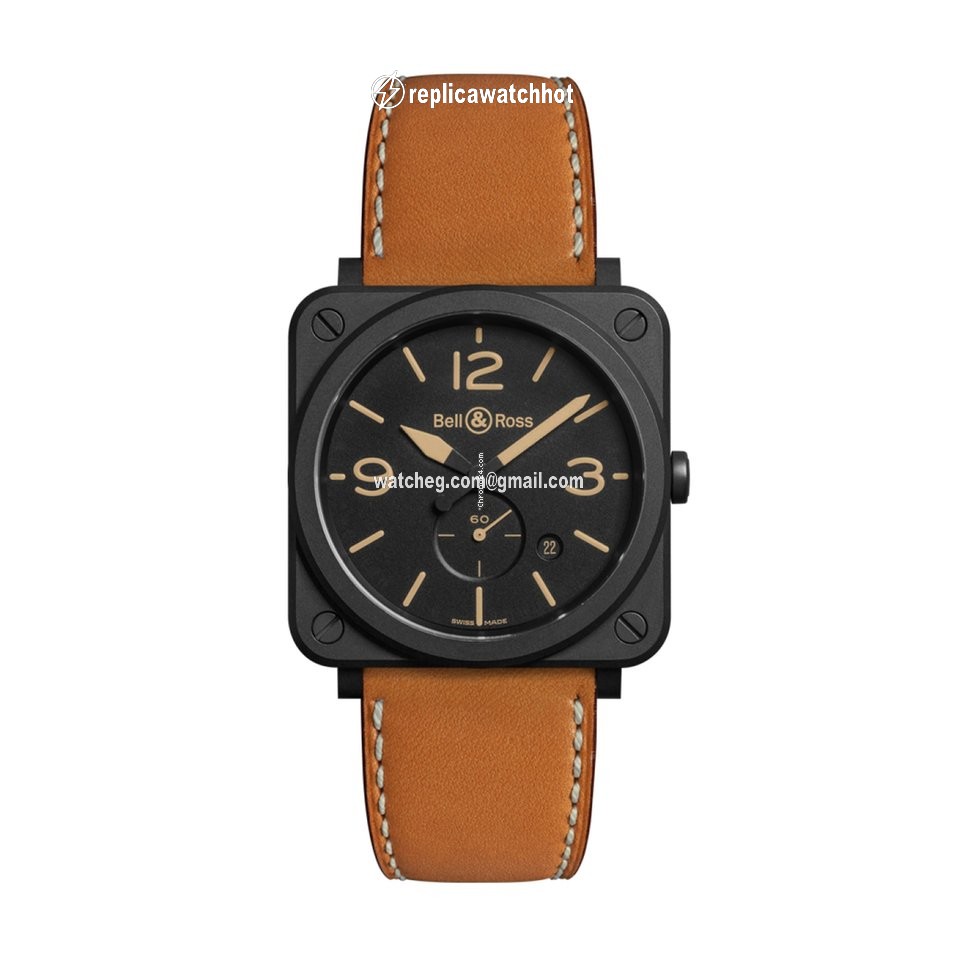 Bell & Ross BR S Mens watch Unisex Quartz Ceramic BRSHERICEM