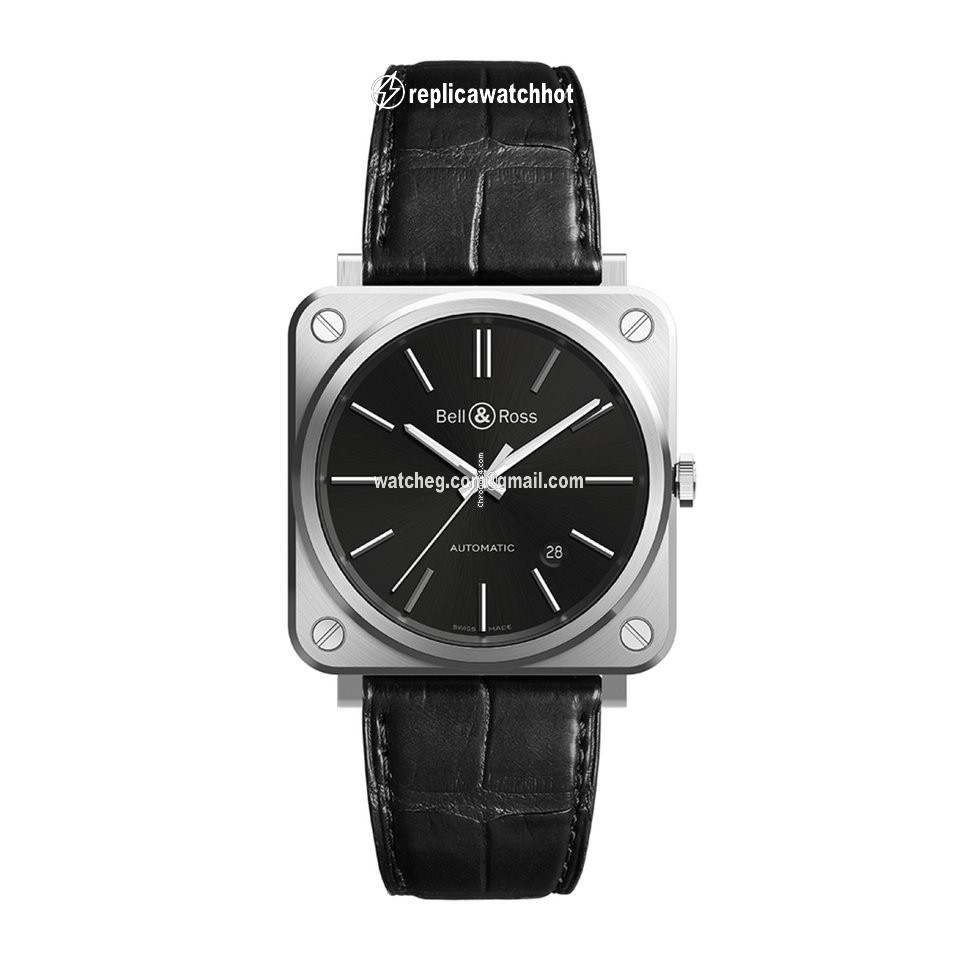 Bell & Ross BR S Mens watch Unisex Automatic Steel BRS92BLCST SCR